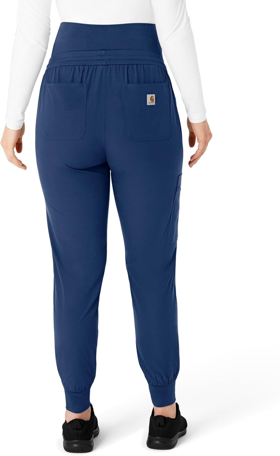 image:imageForce Essentials Womens Maternity Jogger Scrub PantNavy