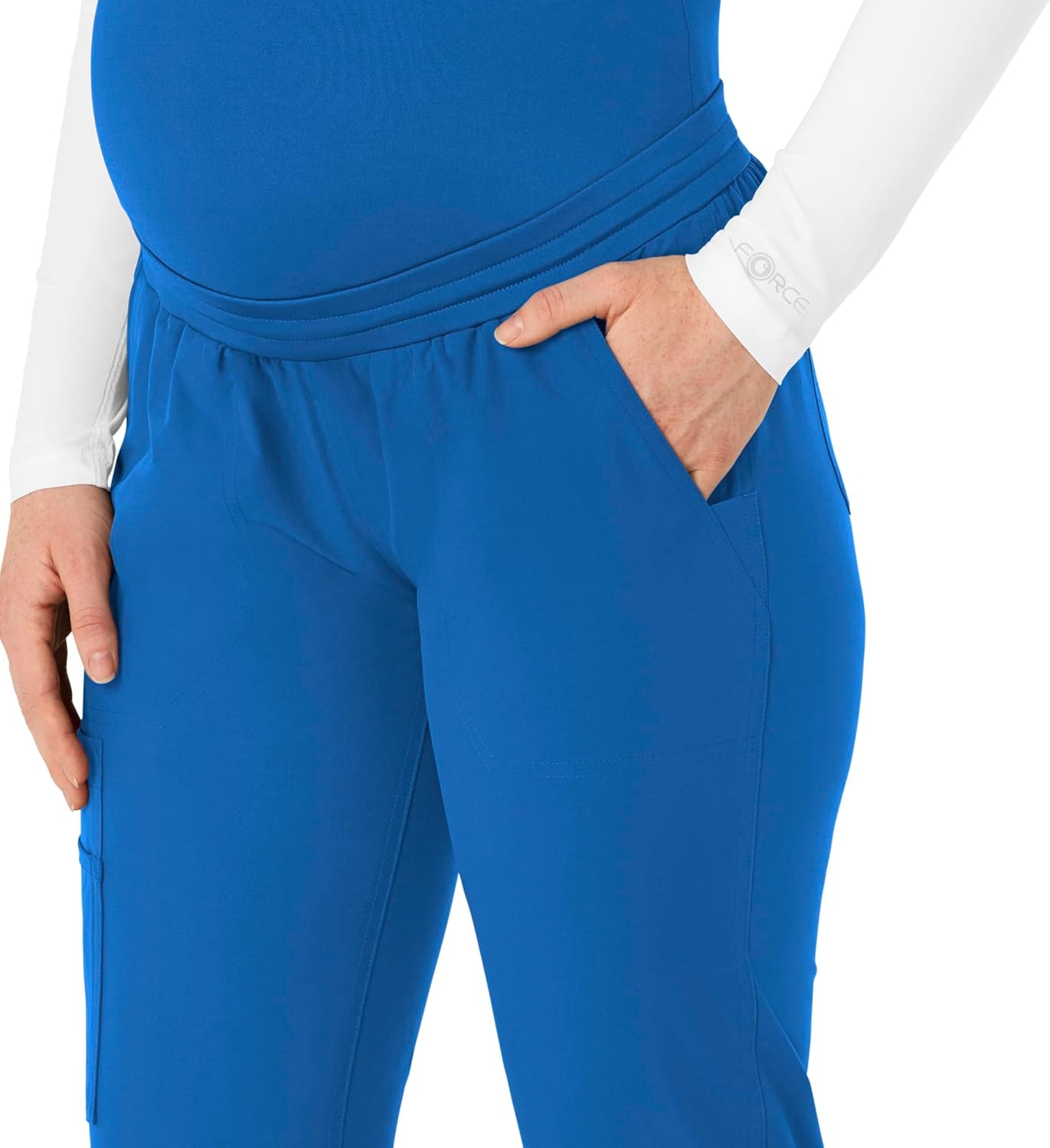 image:imageForce Essentials Womens Maternity Jogger Scrub PantRoyal