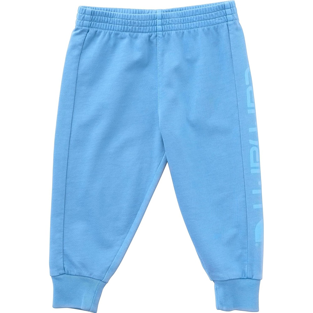 image:imageCarhartt Boys Elastic Waistband ReEngineered Garment Dye Logo SweatpantsAzure Blue