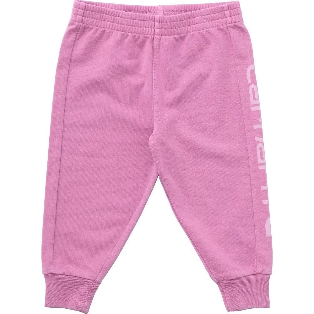 image:imageCarhartt Boys Elastic Waistband ReEngineered Garment Dye Logo SweatpantsBodacious Wash