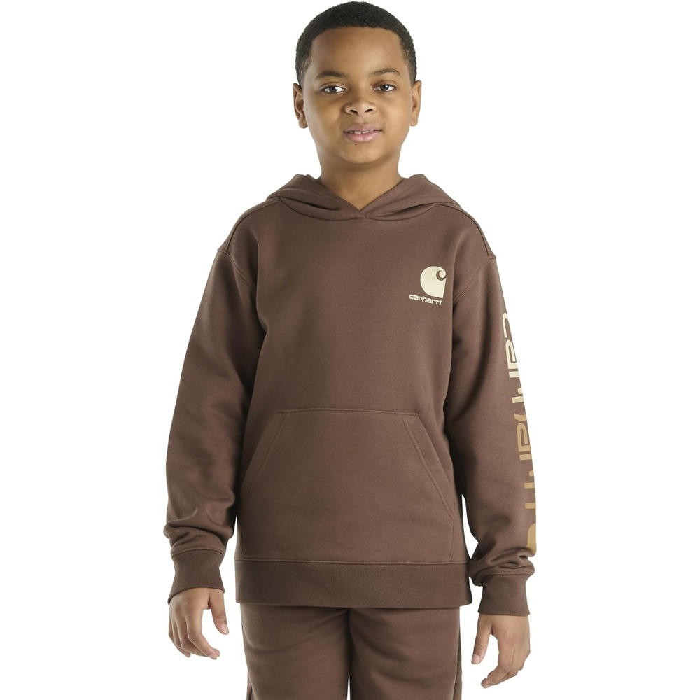 image:imageCarhartt Boys Pullover Hooded SweatshirtChestnut