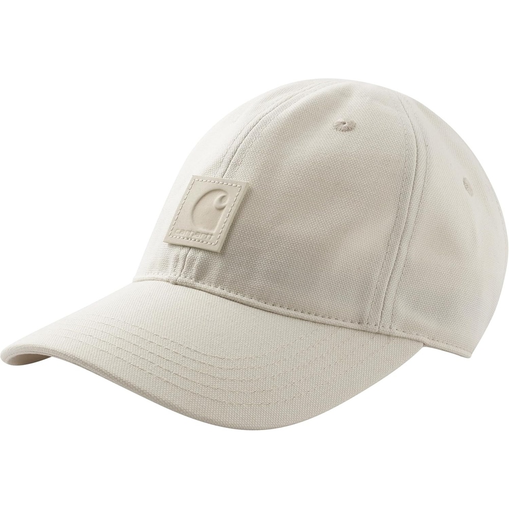 image:imageCarhartt Boys Signature Canvas Baseball Cap HatTurtledove Tonal