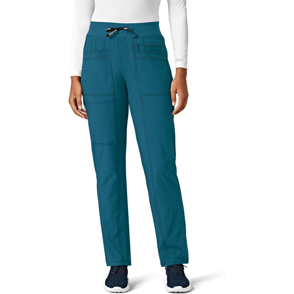 image:imageCarhartt Force CrossFlex Womens Cargo Jogger Scrub PantCaribbean Blue