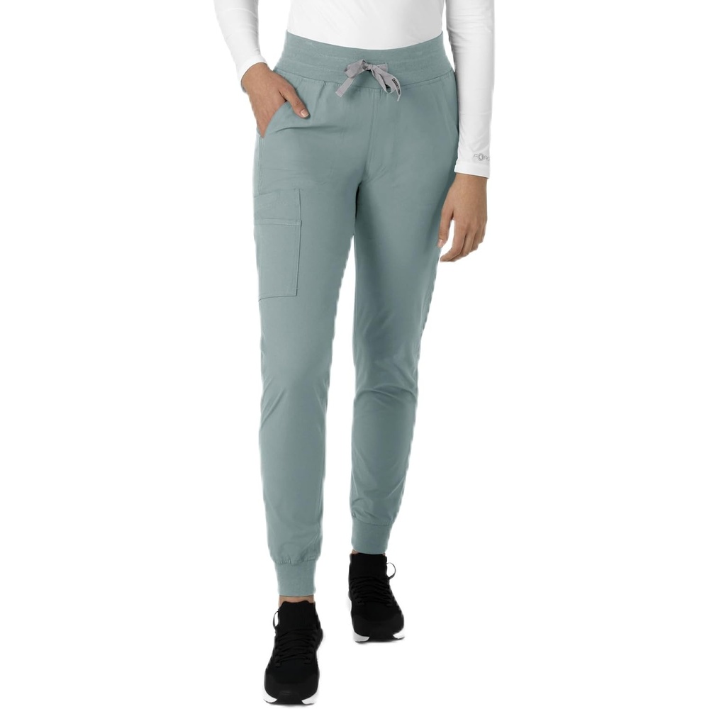 image:imageCarhartt Force CrossFlex Womens Cargo Jogger Scrub PantSummer Blue