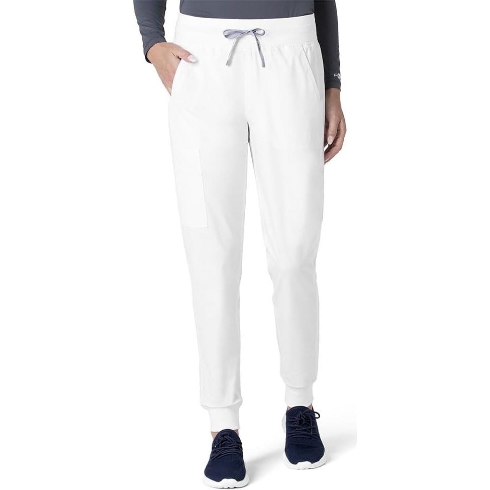 image:imageCarhartt Force CrossFlex Womens Cargo Jogger Scrub PantWhite
