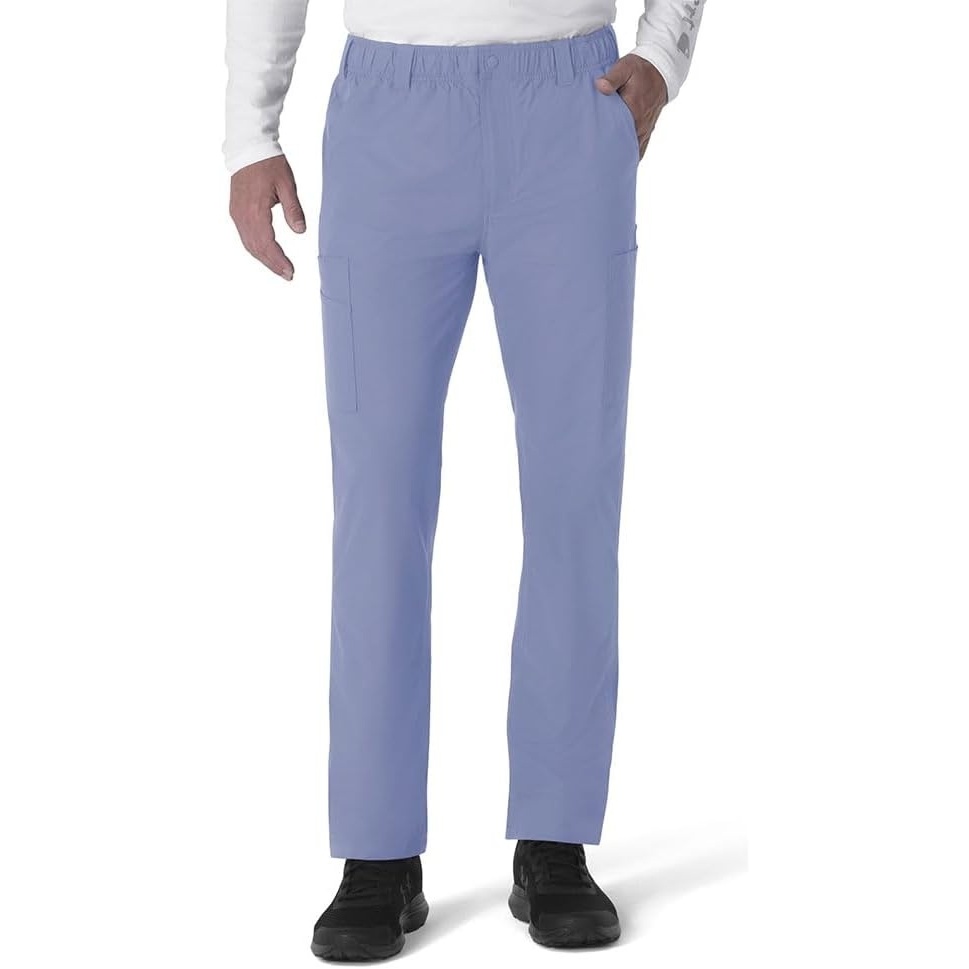 image:imageCarhartt Force Essentials Mens Straight Leg Cargo Scrub PantCeil Blue