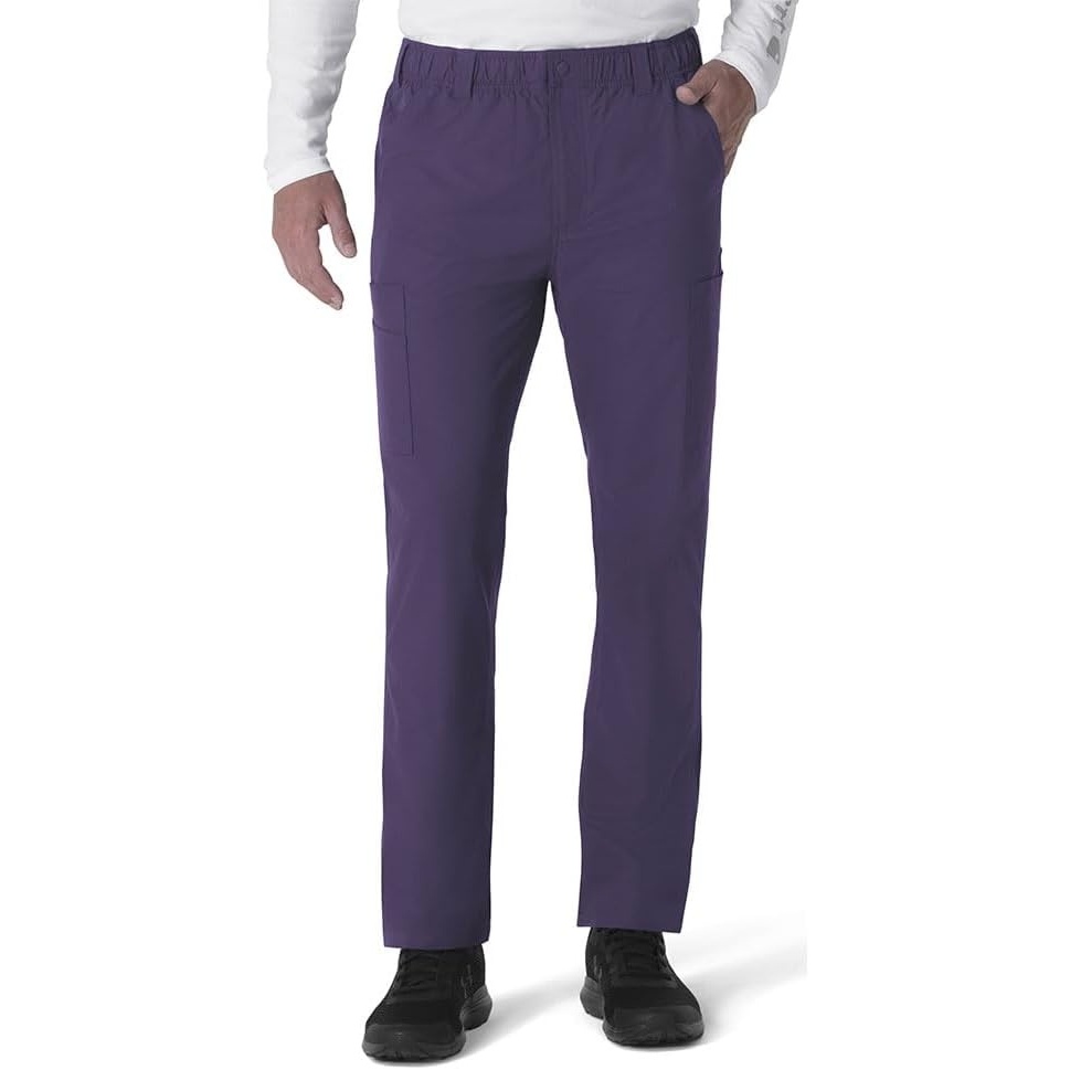 image:imageCarhartt Force Essentials Mens Straight Leg Cargo Scrub PantGrape