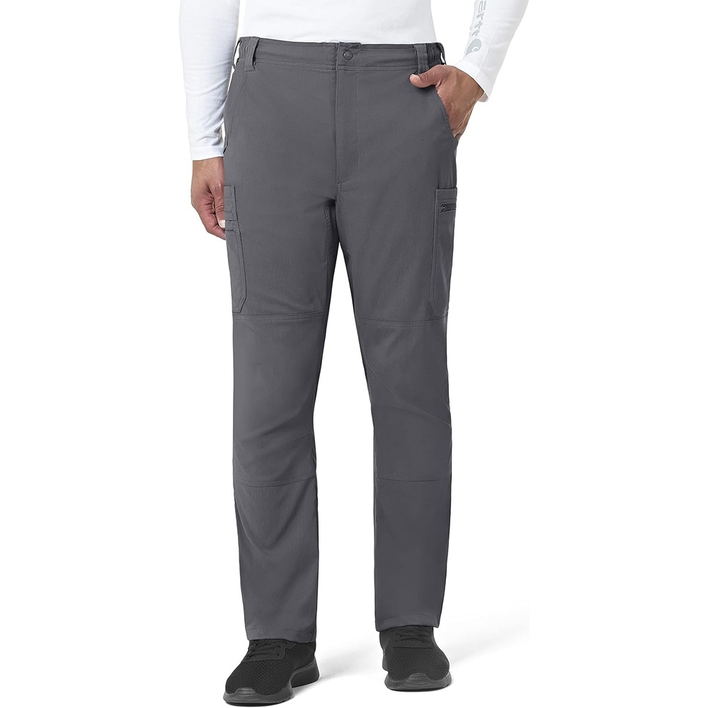 image:imageCarhartt Force Essentials Mens Straight Leg Cargo Scrub PantPewter