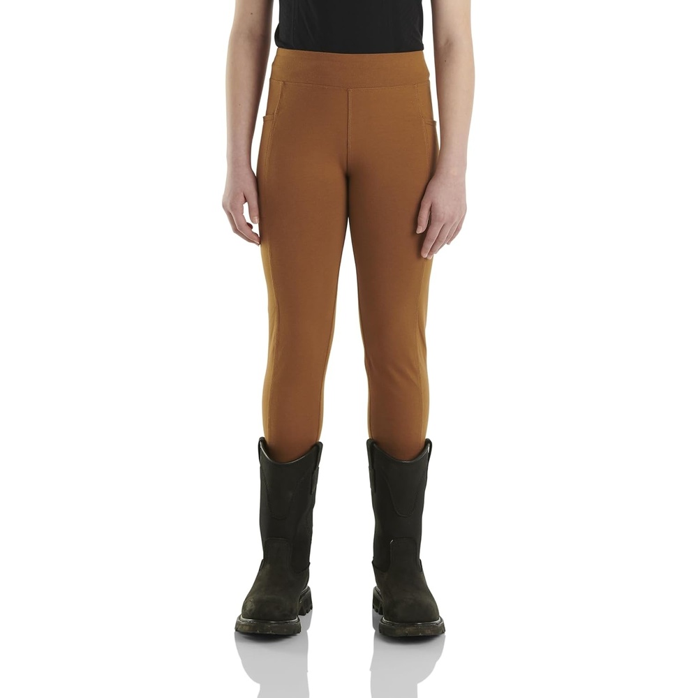 image:imageCarhartt Girls Fitted Utility LeggingsBrown