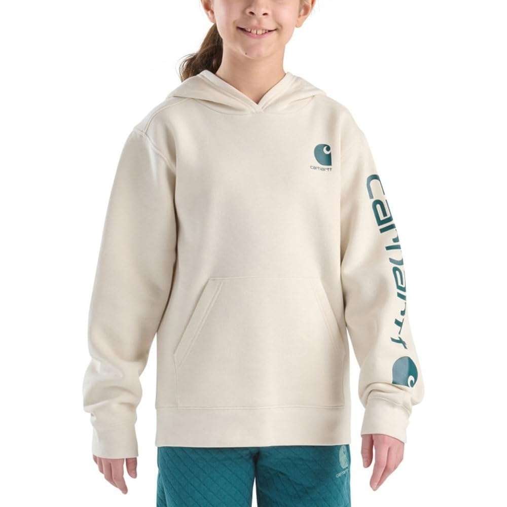 image:imageCarhartt Girls Hooded SweatshirtTurtledove