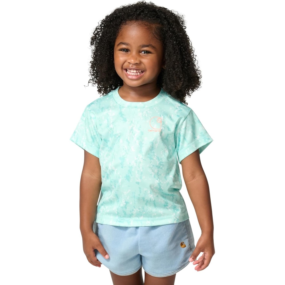 image:imageCarhartt Girls Short Sleeve Force Sun Defender TeeYucca