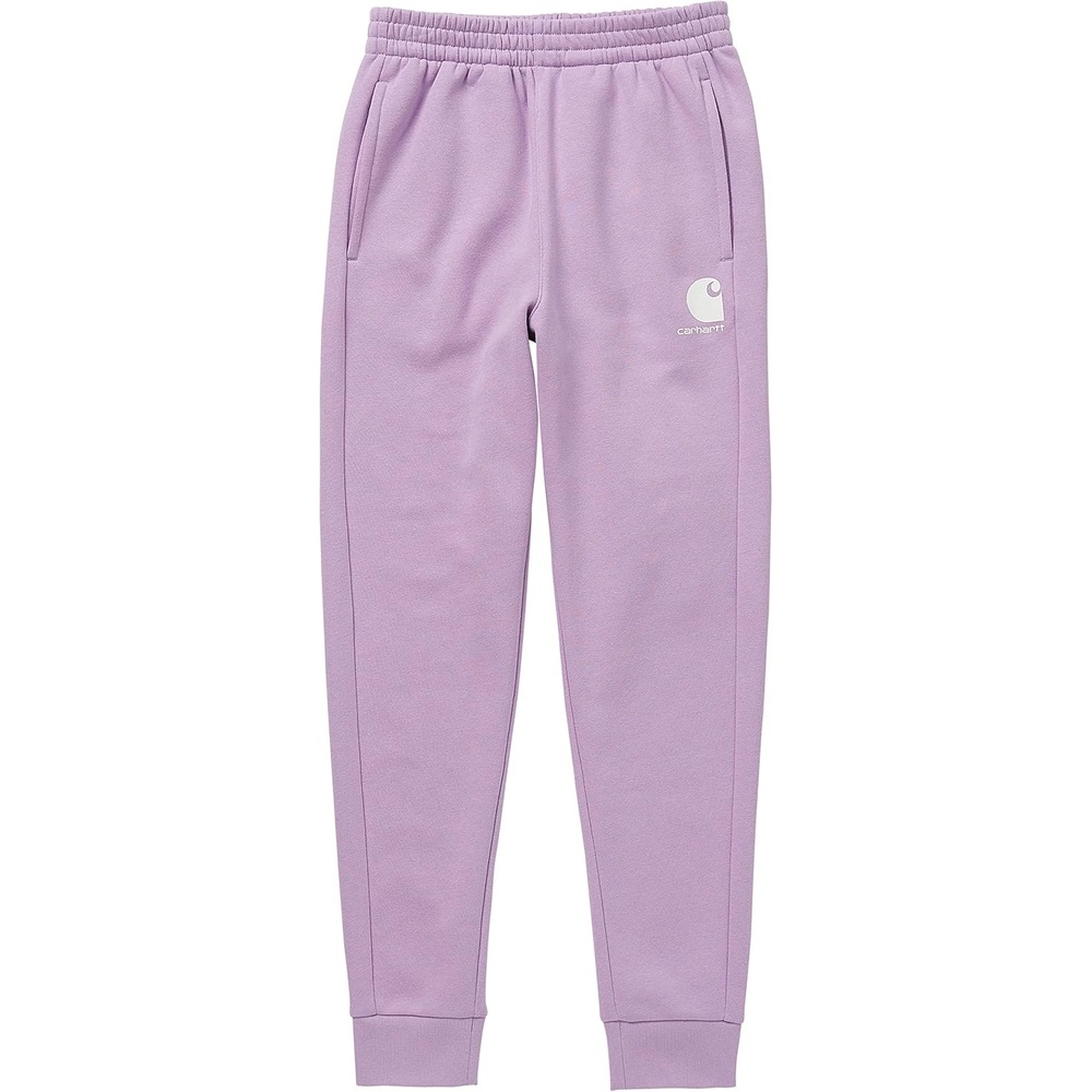 image:imageCarhartt Kids CK9450 Fleece Logo Sweatpant GirlsLupine