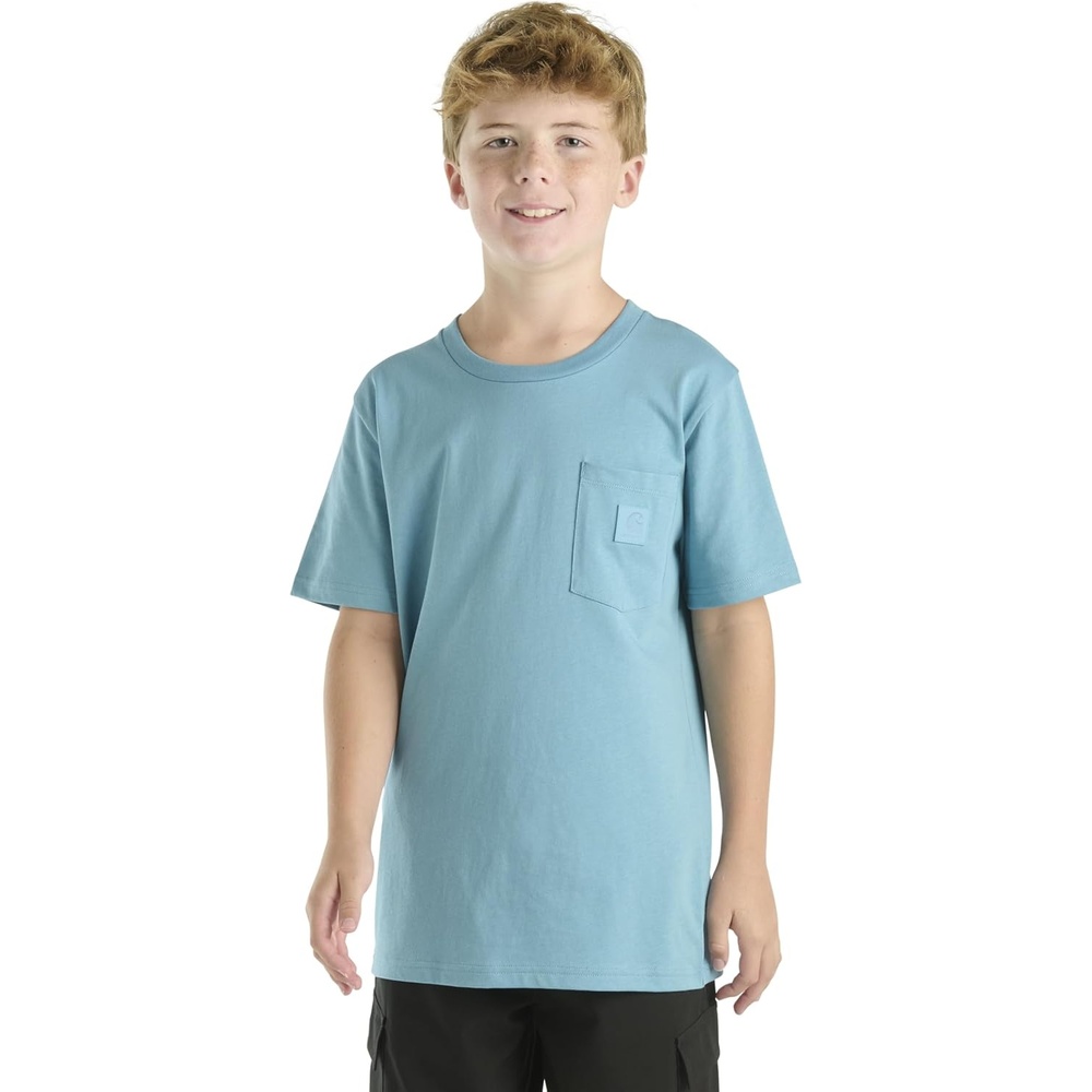 image:imageCarhartt Kids Short Sleeve Pocket TShirt Tee ShirtAdriatic Blue Tonal