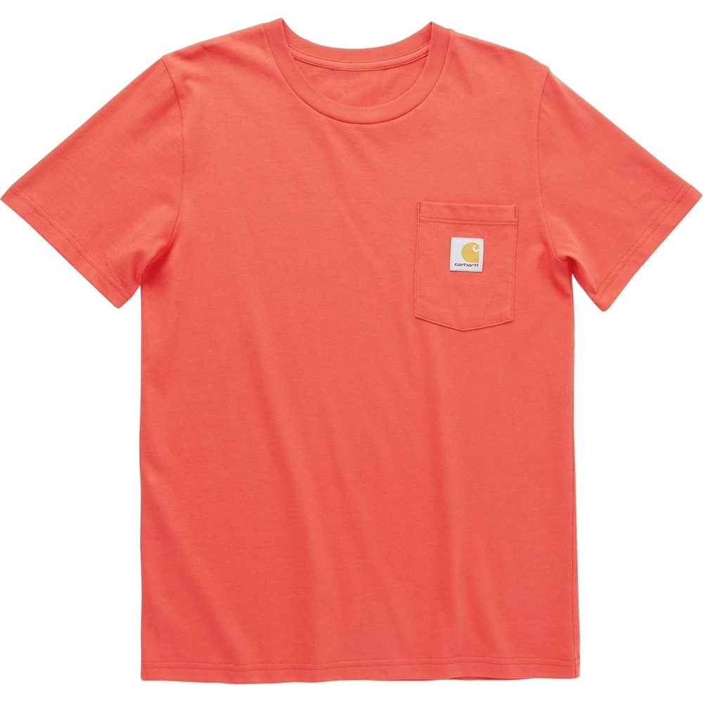 image:imageCarhartt Kids Short Sleeve Pocket TShirt Tee ShirtBittersweet