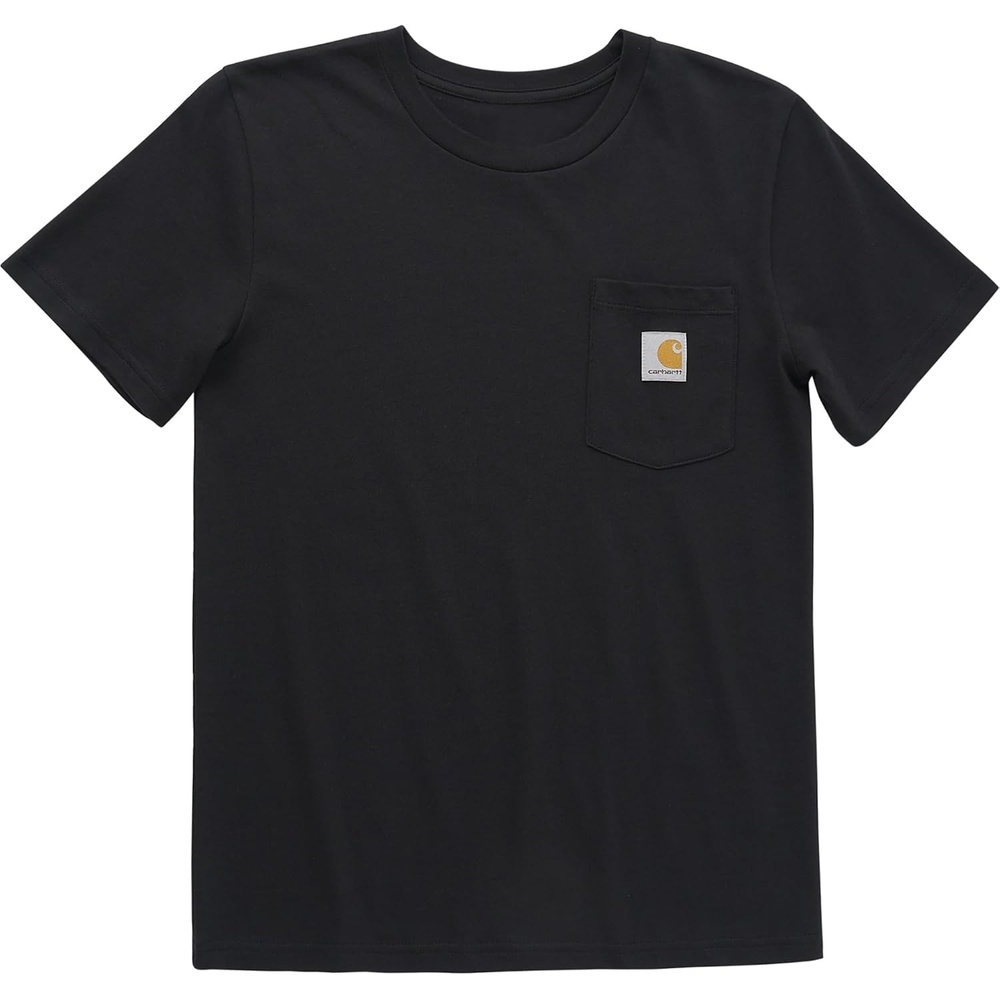 image:imageCarhartt Kids Short Sleeve Pocket TShirt Tee ShirtBlack