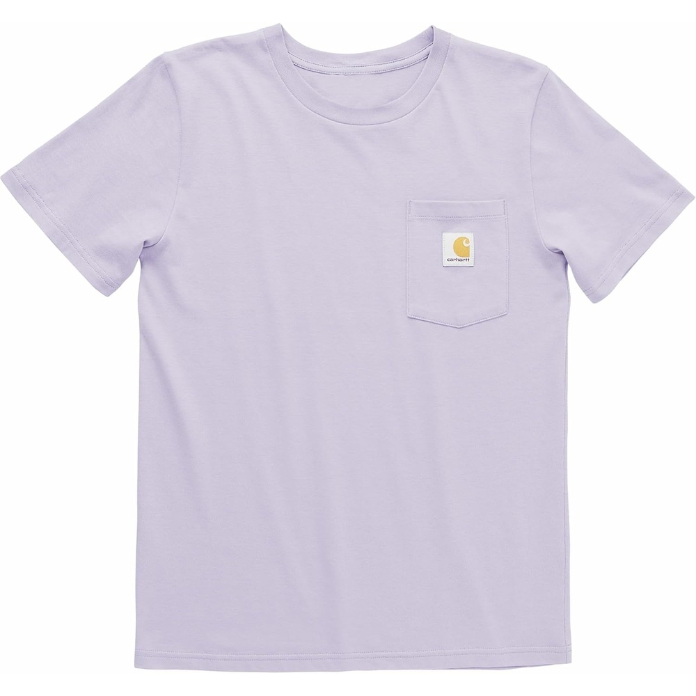 image:imageCarhartt Kids Short Sleeve Pocket TShirt Tee ShirtOrchid Petal Purple