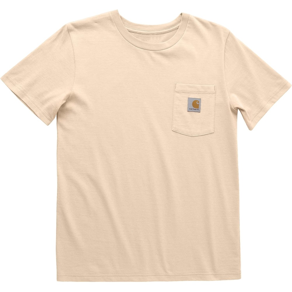 image:imageCarhartt Kids Short Sleeve Pocket TShirt Tee ShirtTropical Peach
