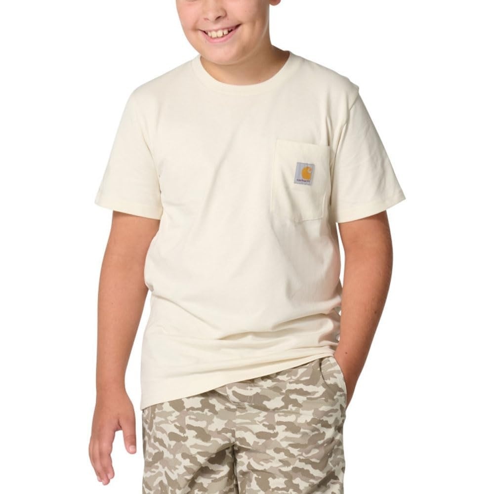 image:imageCarhartt Kids Short Sleeve Pocket TShirt Tee ShirtTurtledove
