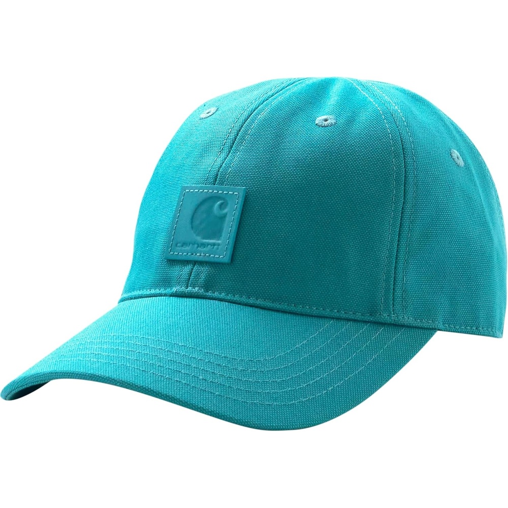 image:imageCarhartt Little Kid Signature Canvas Baseball HatAdriatic Blue Tonal