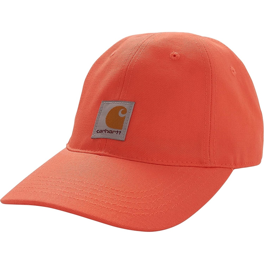 image:imageCarhartt Little Kid Signature Canvas Baseball HatLiving Coral