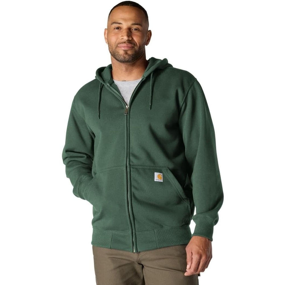 image:imageCarhartt Mens Paxton FullZip SweatshirtForestry Green