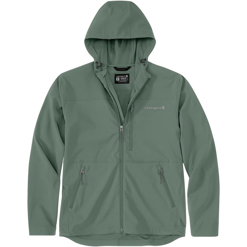 image:imageCarhartt Mens Rain Defender Relaxed Fit Jacket Relaxed Fit JacketGreen Slate
