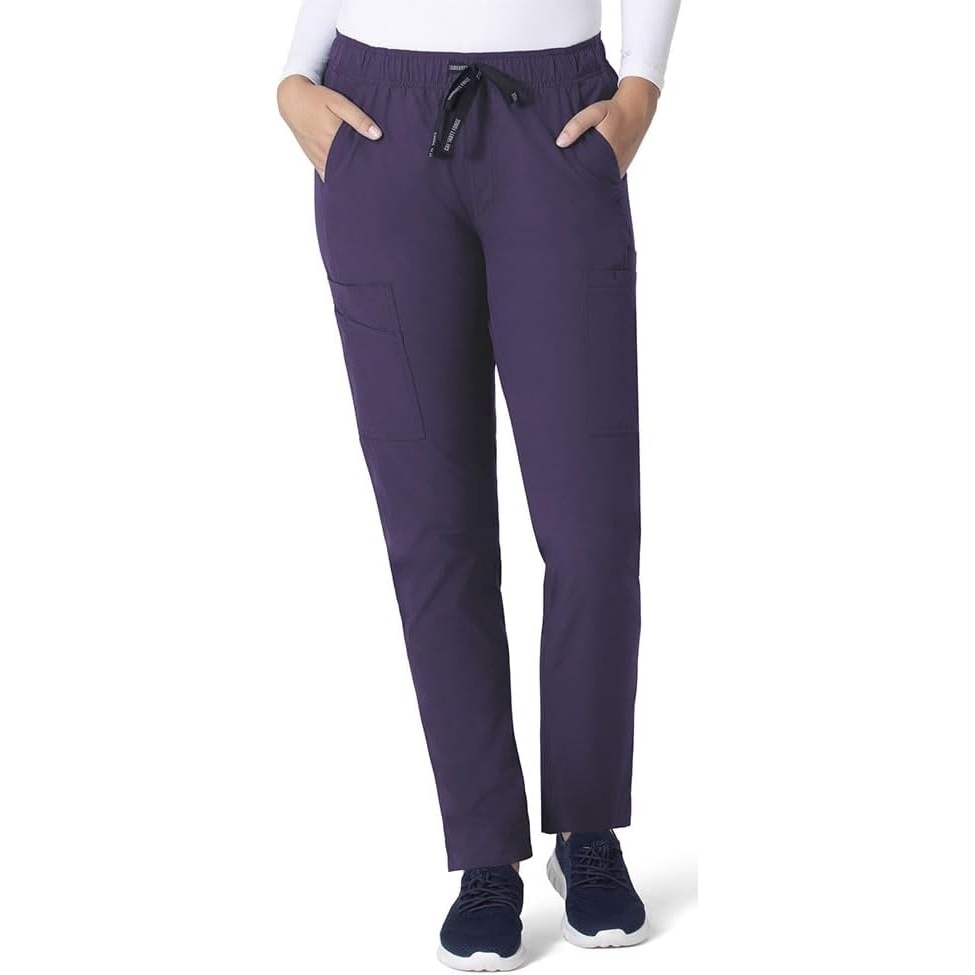 image:imageCarhartt Scrubs C51213 Womens Force Modern Fit Straight Leg PantGrape