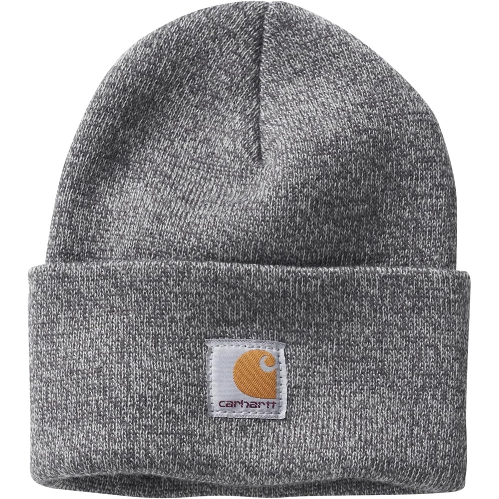 image:imageCarhartt Unisex Baby Knit Beanie Cuff HatLight GreyDark Grey