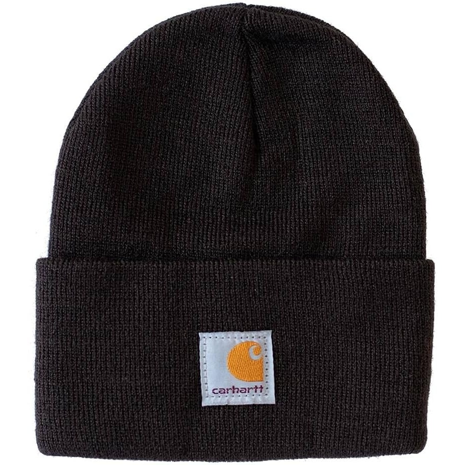 image:imageCarhartt Unisex Kids Youth Knit Beanie Cuff HatMustang Brown Youth