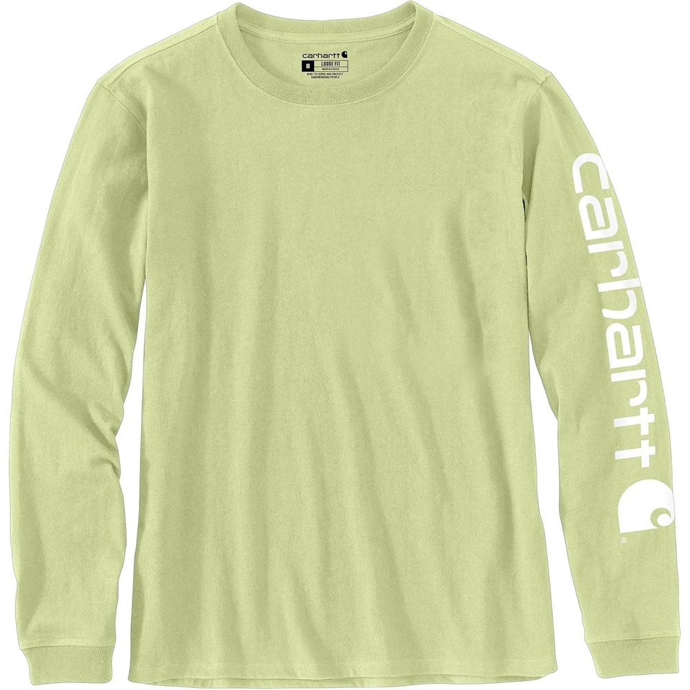 image:imageCarhartt Womens Dearborn Loose LS Logo TShirtEarly Spring
