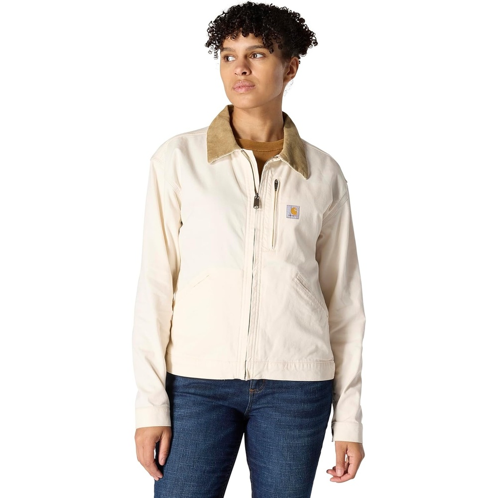 image:imageCarhartt Womens Iconic Crawford Detroit JacketNatural