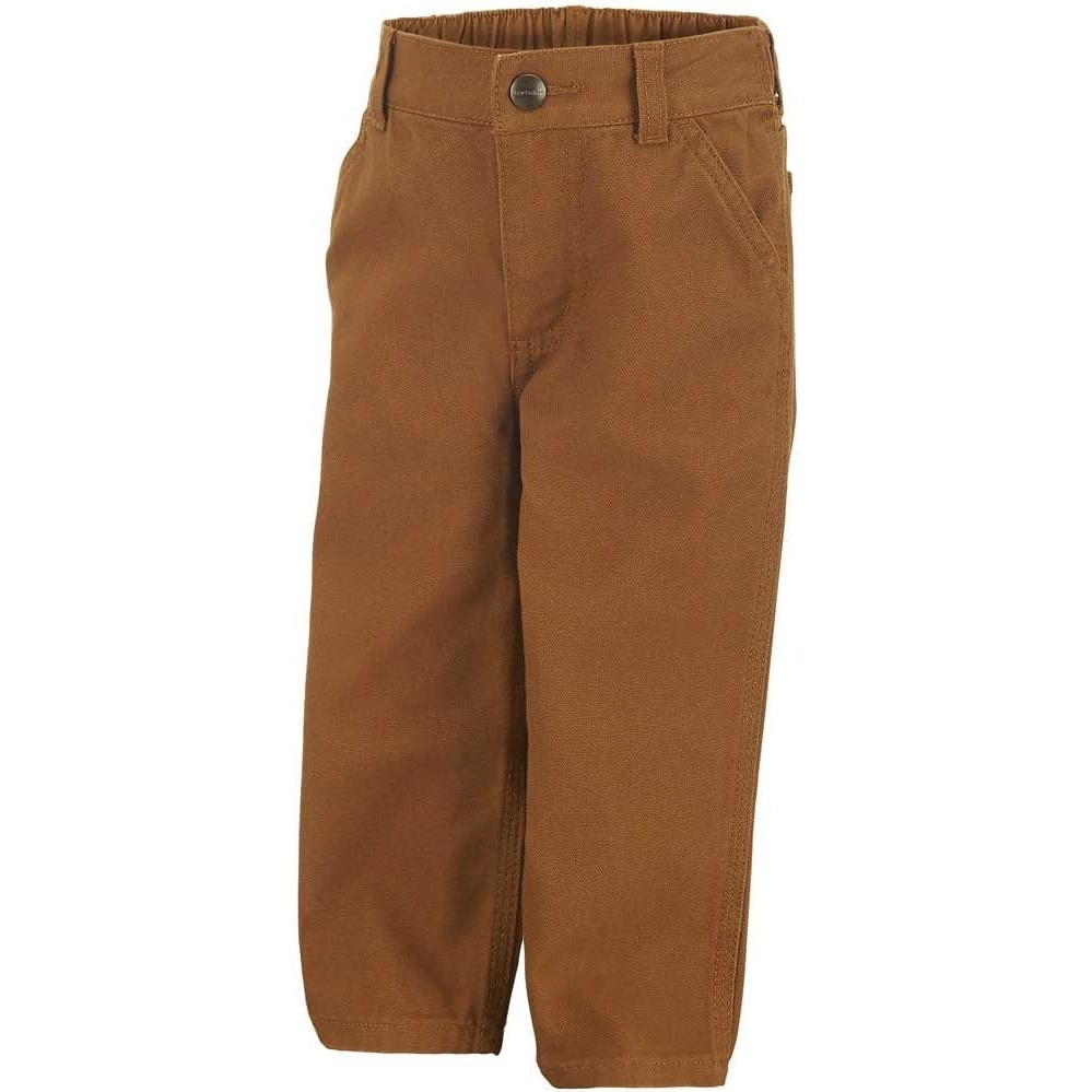 image:imageCarhartt babyboys amp Toddler Washed Dungaree PantsCarhartt Brown