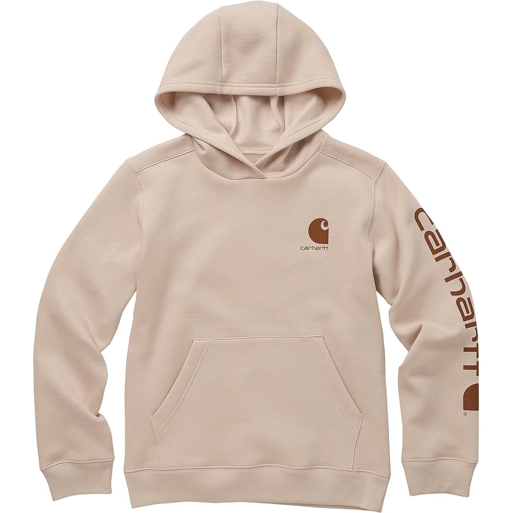 image:imageCarhartt boys Hoodie Fleece Pullover SweatshirtHooded SweatshirtDark Malt