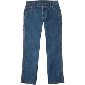 Carhartt Baby Boys Loose Fit Denim Utility Boot-Cut Jeans(Denim Medium Wash)