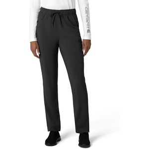 Carhartt Force Cross-Flex Women’s Straight Leg Cargo Scrub Pant(Black)