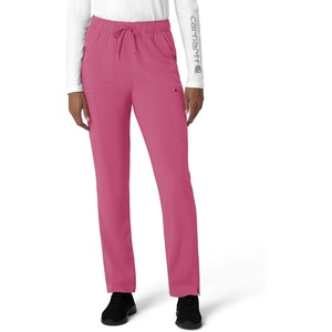 Carhartt Force Cross-Flex Women’s Straight Leg Cargo Scrub Pant(Electric Fuschia)