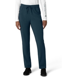 Carhartt Force Cross-Flex Women’s Straight Leg Cargo Scrub Pant(Navy)