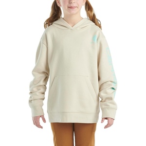 Carhartt Girls’ Hooded Sweatshirt(Light Malt Beige)
