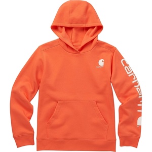 Carhartt Girls’ Hooded Sweatshirt(Living Coral)