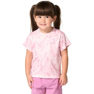 Carhartt Girls’ Short Sleeve Force Sun Defender Tee(Lilac Snow)
