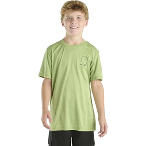 Carhartt Kid’s CA6696 Short-Sleeve Force® Sun Defender T-Shirt – Boys(Bright Light Green)