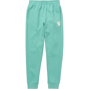 Carhartt Kid’s CK9450 Fleece Logo Sweatpant – Girls(Cockatoo)