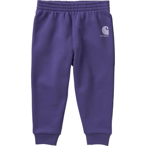 Carhartt Kid’s CK9450 Fleece Logo Sweatpant – Girls(Ultra Violet)