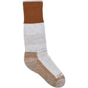 Carhartt Kids’ Heavyweight Wool Blend Boot Sock(Carhartt Brown)