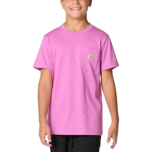 Carhartt Kids’ Short Sleeve Pocket T-Shirt Tee Shirt(Bodacious)