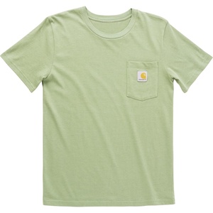 Carhartt Kids’ Short Sleeve Pocket T-Shirt Tee Shirt(Loden Frost Green)