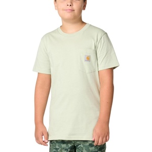 Carhartt Kids’ Short Sleeve Pocket T-Shirt Tee Shirt(Sea Foam)