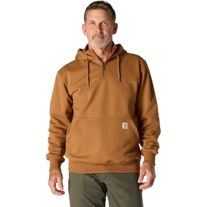 Carhartt Men’s Paxton 1/4-Zip Sweatshirt(Carhartt Brown)