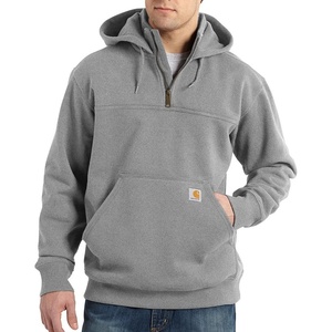 Carhartt Men’s Paxton 1/4-Zip Sweatshirt(Heather Gray)