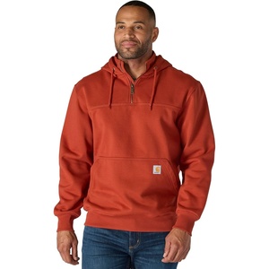 Carhartt Men’s Paxton 1/4-Zip Sweatshirt(Spice Red)